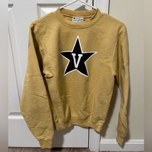 Gold Vanderbilt Crewneck XS